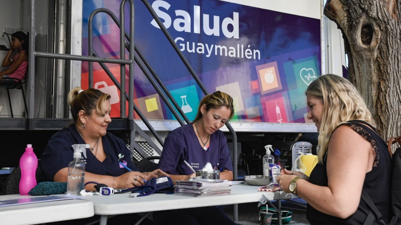 Guaymallén activa servicios de salud integral